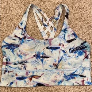 Lululemon long line sports bra size 8